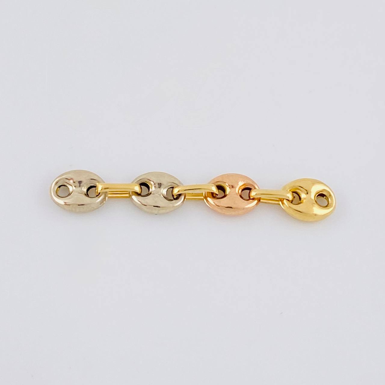 Herraje Retazo GC 0.6g / 1 1/4 in Tres Oros 18K