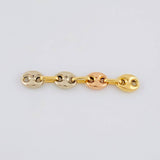 Herraje Retazo GC 0.6g / 1 1/4 in Tres Oros 18K
