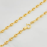 Cadena GC 5.05g / 20 in / 3.35mm Oro Amarillo 18K