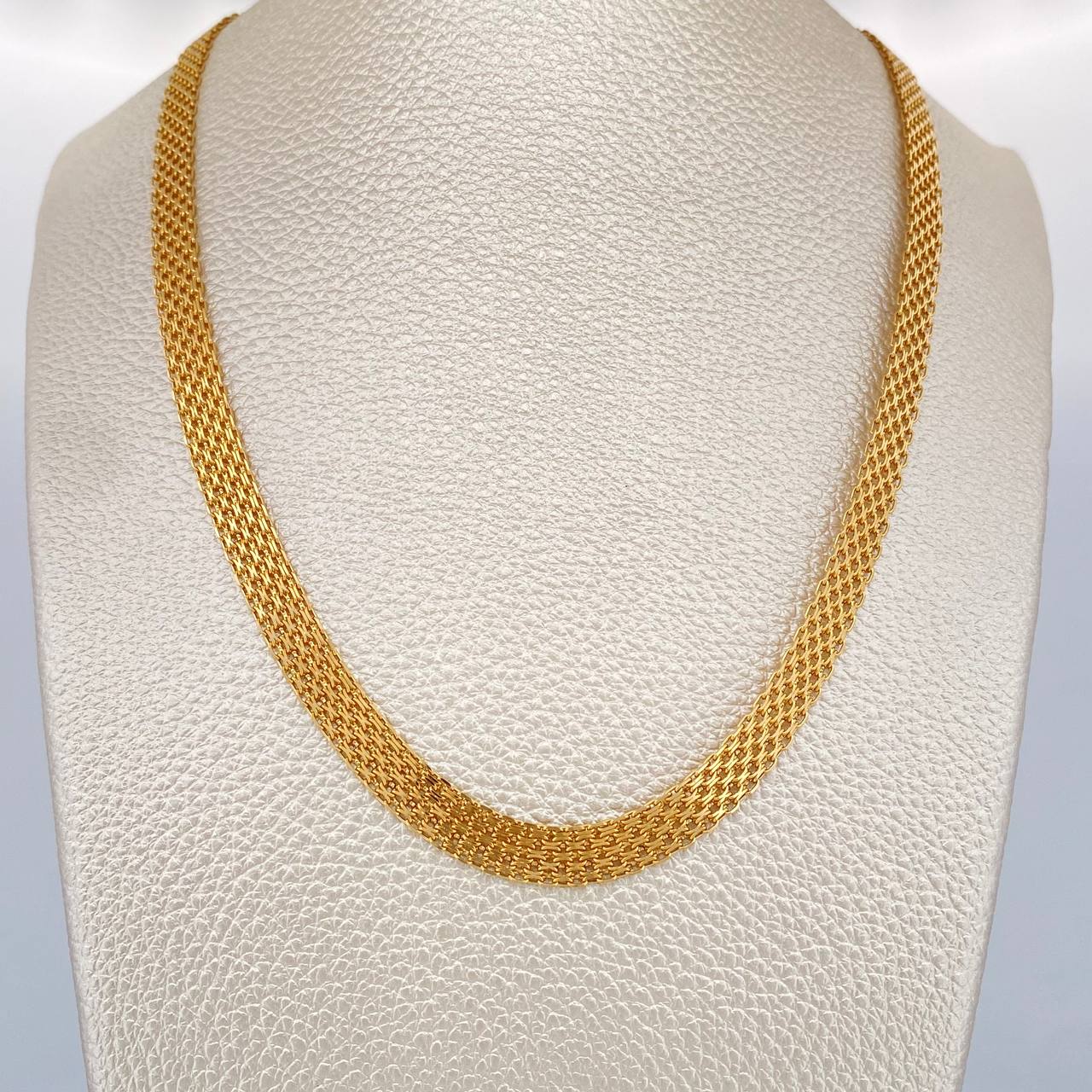 Cadena China 20.5gr / 23 3/4 in / 6.3mm Oro Amarillo +1 18K &