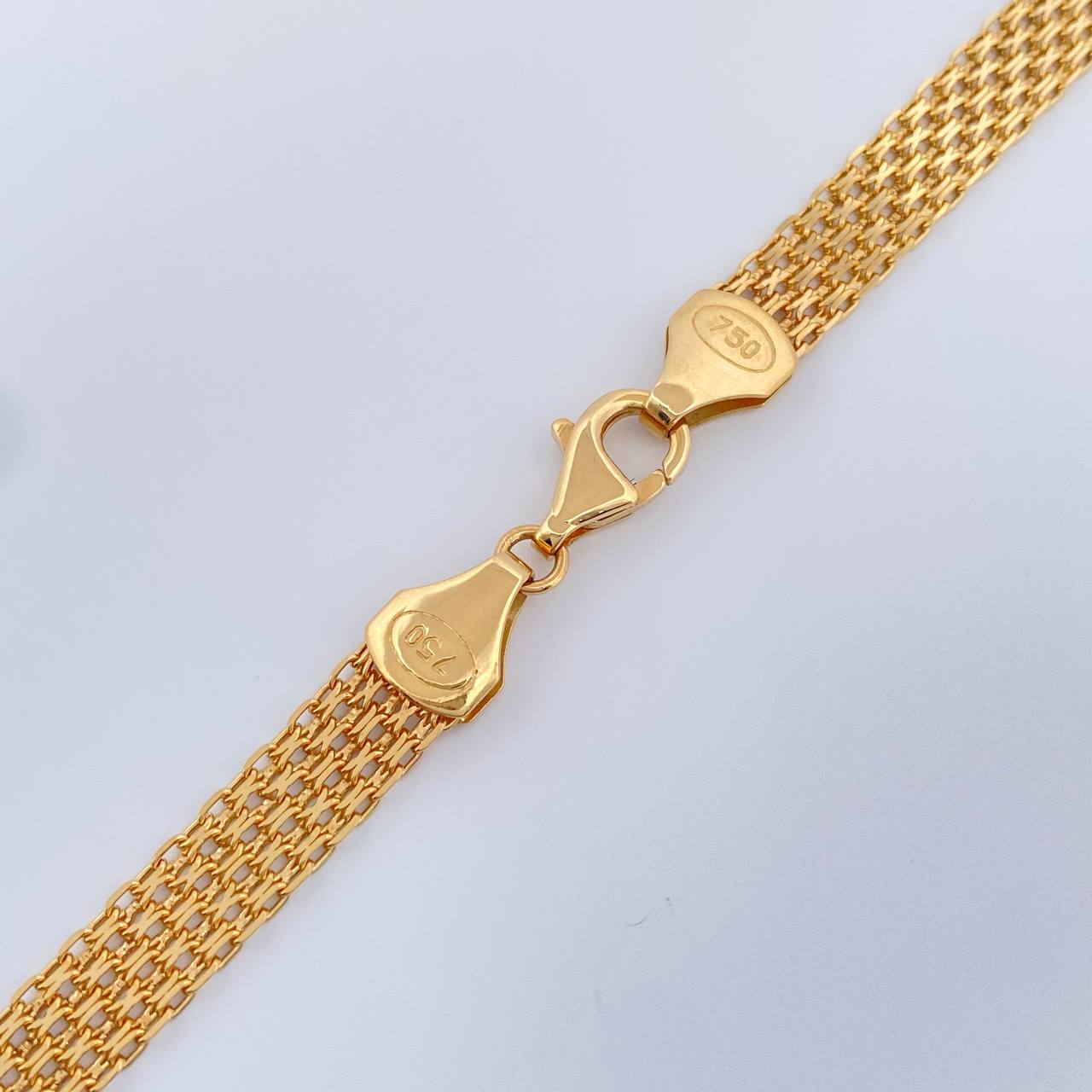 Cadena China 20.5gr / 23 3/4 in / 6.3mm Oro Amarillo +1 18K &