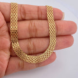 Cadena China 20.5gr / 23 3/4 in / 6.3mm Oro Amarillo +1 18K &