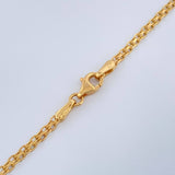 Cadena China 6.8gr / 23 1/2 in / 2.22mm Oro Amarillo +1 18K &