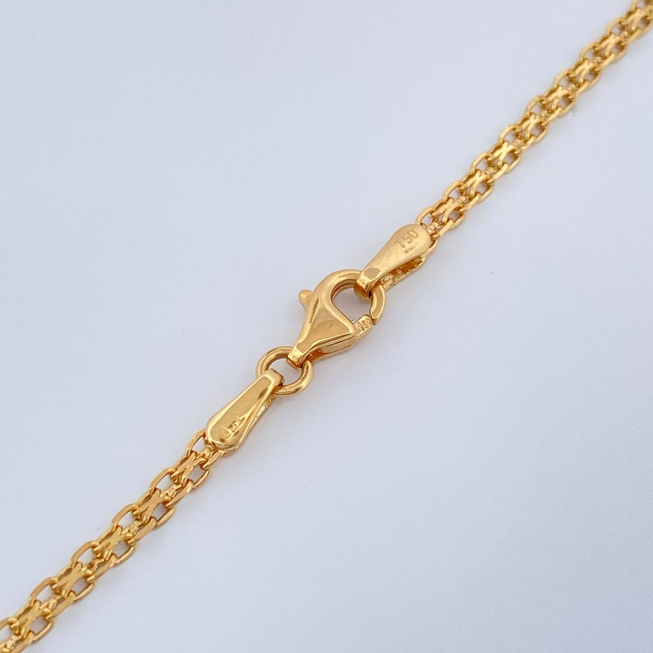 Cadena China 6.85gr / 23 1/2 in / 2.22mm Oro Amarillo +1 18K &