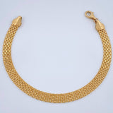 Pulso China 7.5gr / 7 3/4 in / 6.4mm Oro Amarillo +1 18K &