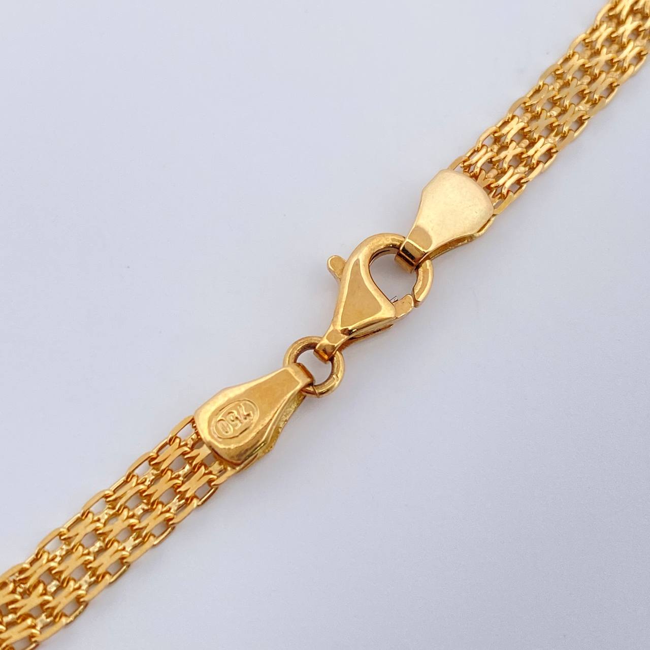 Pulso China 4.8gr / 7 3/4 in / 4.3mm Oro Amarillo +1 18K &