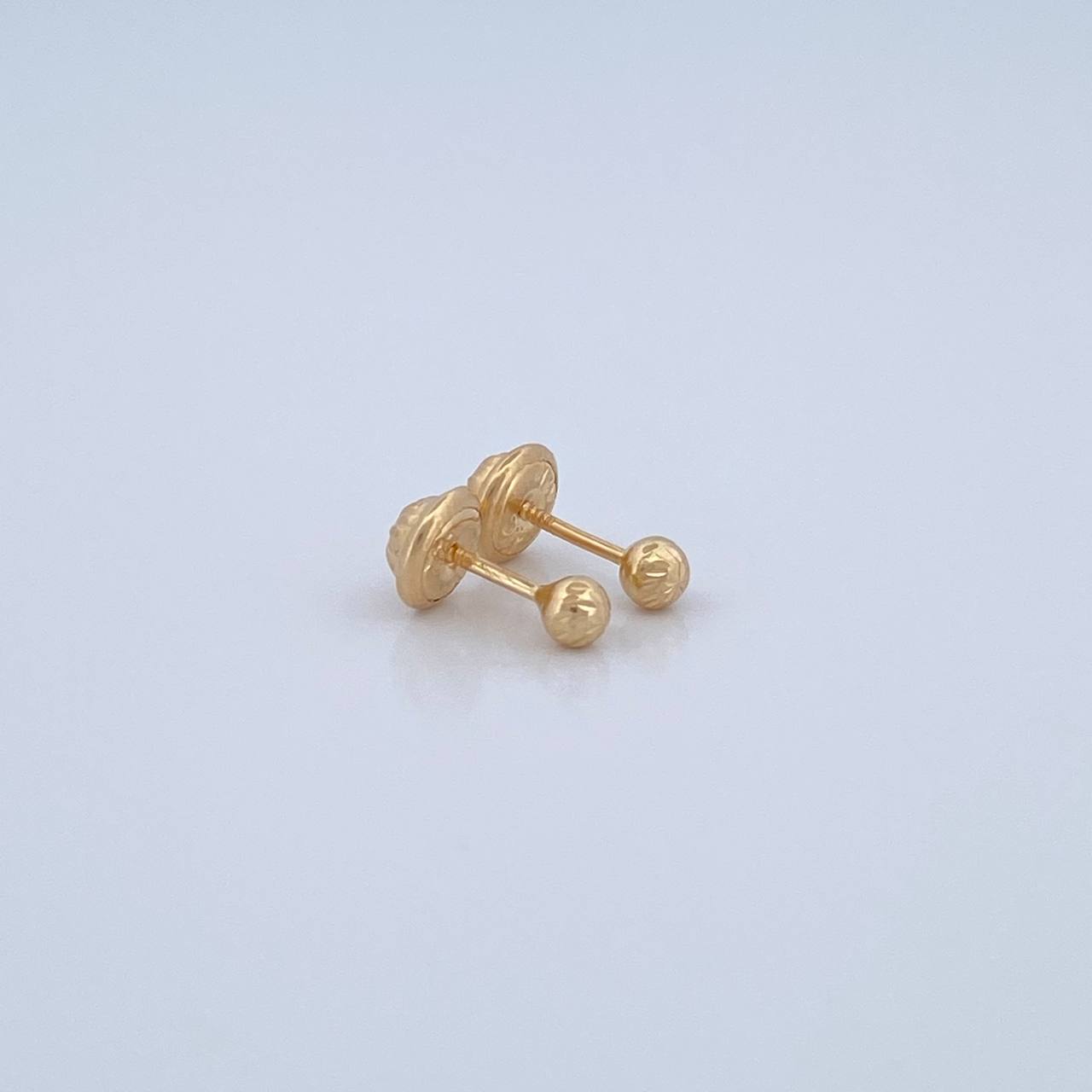 Topos Bola 0.4gr / 3mm Oro Amarillo 18K %