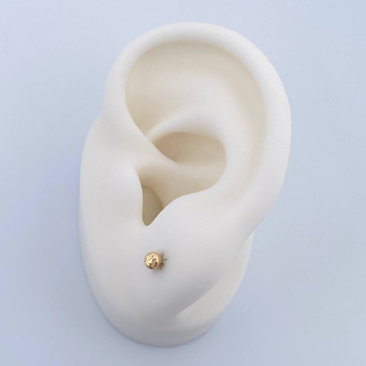 Topos Bola 0.45gr / 3mm Oro Amarillo 18K %