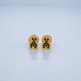 Topos Oso TS 0.9gr / 6mm Oro Amarillo 18K %