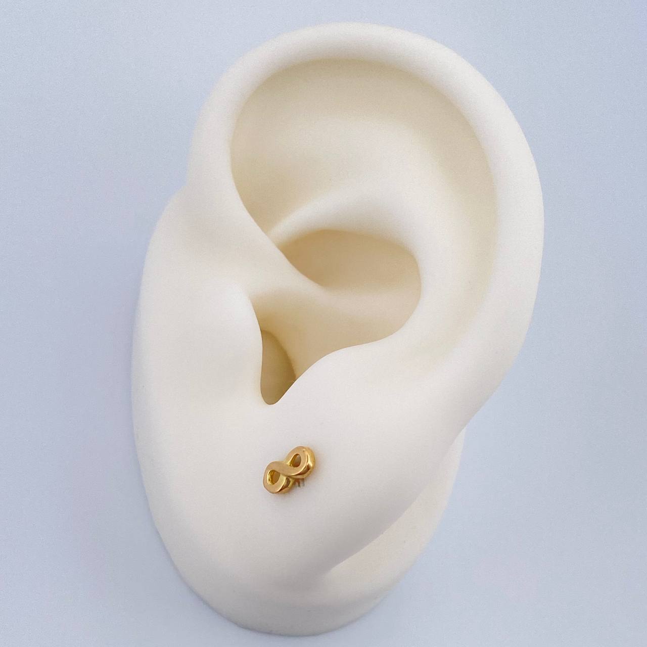 Topos Infinito 0.7gr / 2.3mm Oro Amarillo 18K %