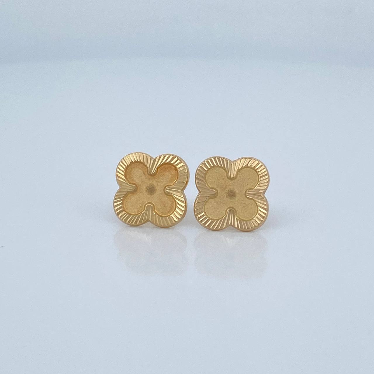 Topos Trebol 2.3gr / 11.15mm Oro Amarillo 18K %