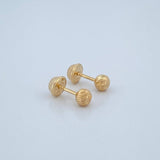 Topos Bola 0.55gr / 4mm Oro Amarillo 18K %