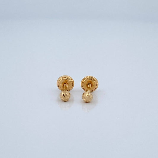 Topos Bola 0.45gr / 3mm Oro Amarillo 18K %