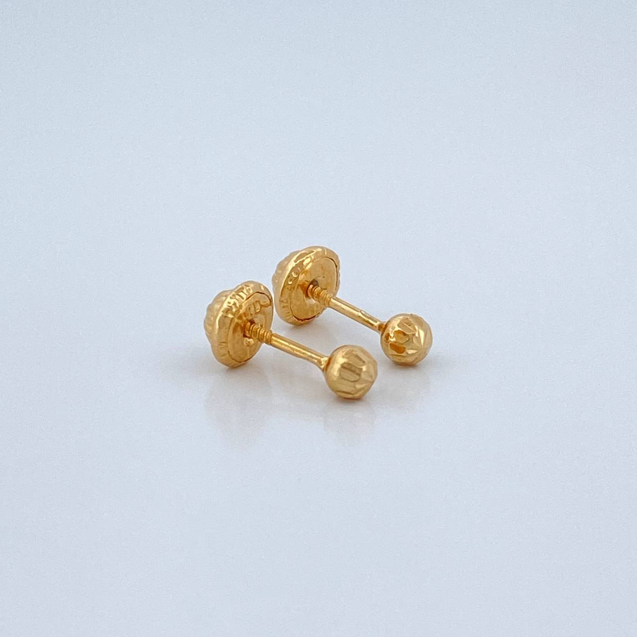 Topos Bola 0.45gr / 3mm Oro Amarillo 18K %