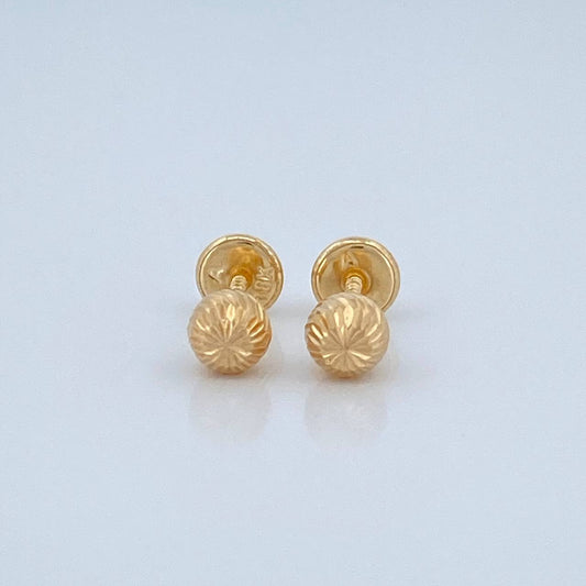 Topos Bola 0.6gr / 5mm Oro Amarillo 18K %