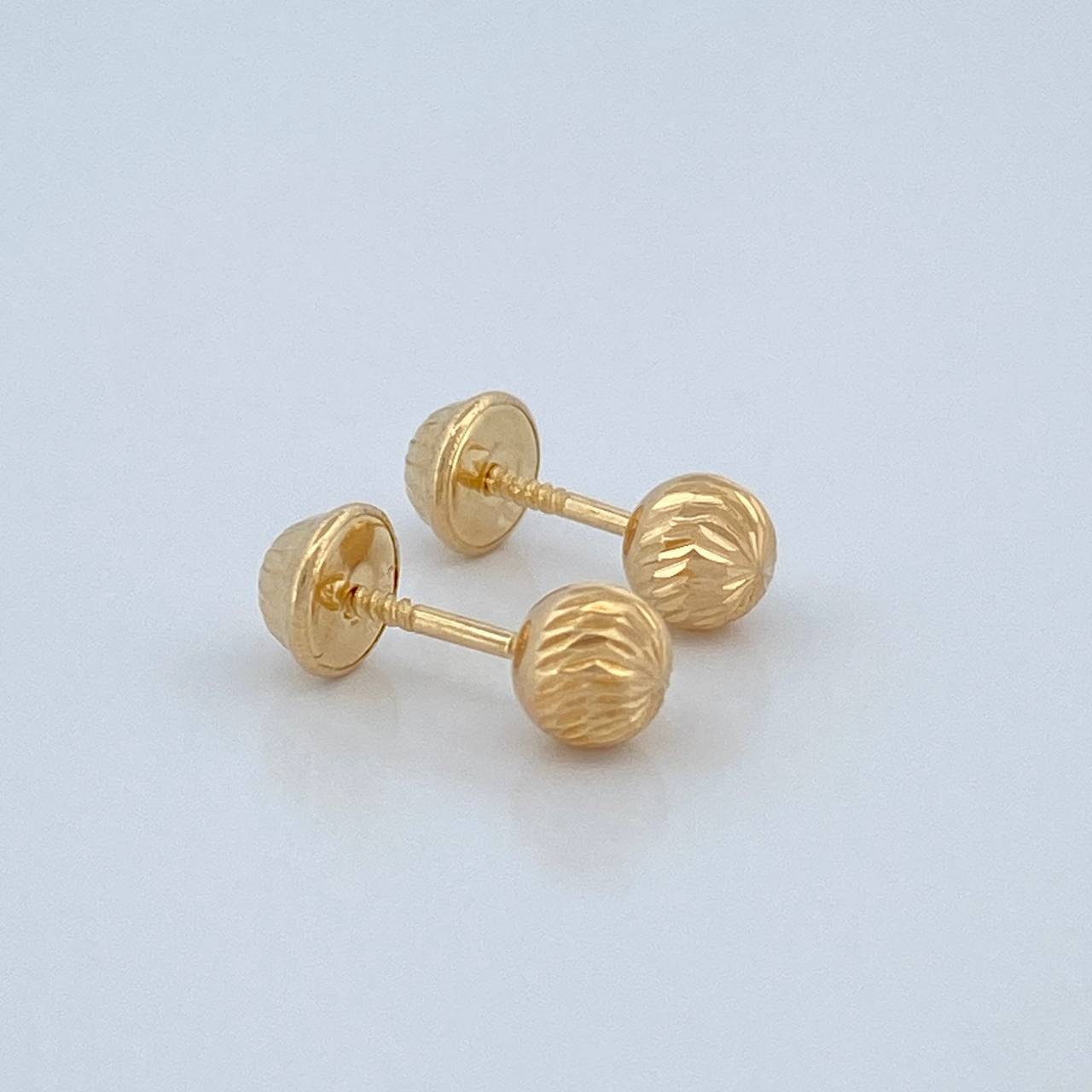 Topos Bola 0.6gr / 5mm Oro Amarillo 18K %