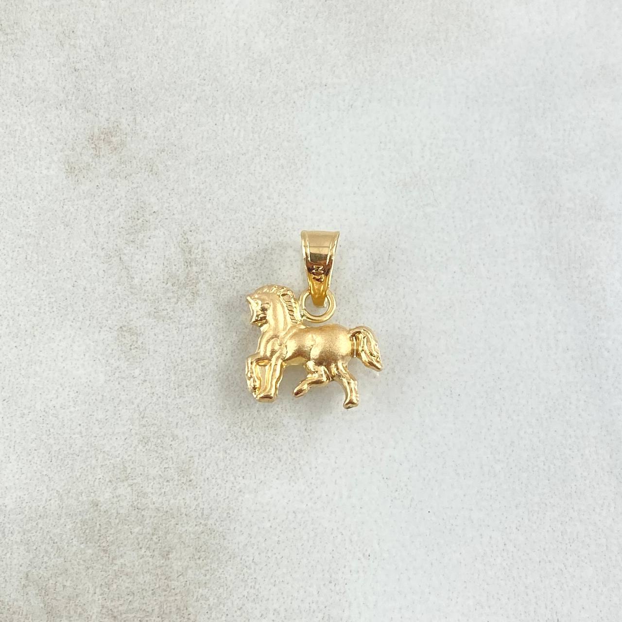 Pendant Horse 0.55gr / 1.3cm / 18K Yellow Gold ©
