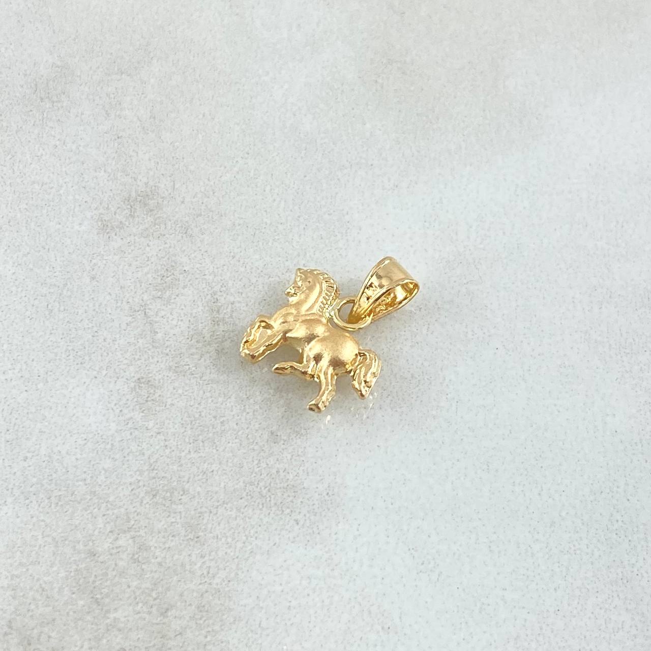 Pendant Horse 0.55gr / 1.3cm / 18K Yellow Gold ©