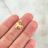 Pendant Horse 0.55gr / 1.3cm / 18K Yellow Gold ©