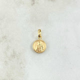 Dije Virgen Del Carmen 0.45gr / 1.5cm / Liso Oro Amarillo 18K