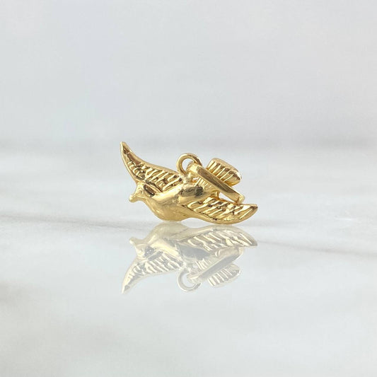 Pendant Dove 0.55gr / 1.3cm / 18K Yellow Gold ©