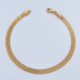 Pulso China 4.8gr / 7 3/4 in / 4.3mm Oro Amarillo +1 18K %