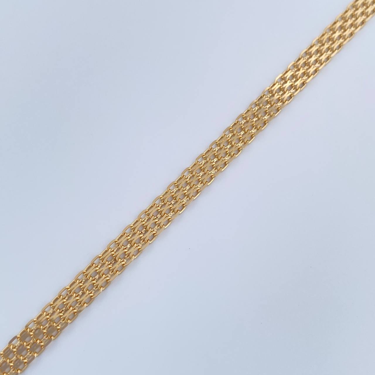Pulso China 4.8gr / 7 3/4 in / 4.3mm Oro Amarillo +1 18K %