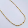 Cadena Militar 10.1gr / 23 3/4 in / 1mm Oro Amarillo +3 18K %