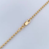 Cadena Militar 10.1gr / 23 3/4 in / 1mm Oro Amarillo +3 18K %