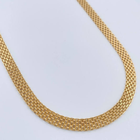 Cadena China 20.6gr / 23 3/4 in / 6.36mm Oro Amarillo +1 18K %