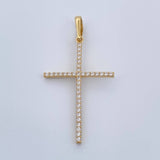 Dije Cruz 1.65gr / 1 1/2 in / Oro Amarillo 18K %