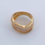 Anillo Triple Banda 7.95gr / T7 1/2 / Oro Amarillo 18K %
