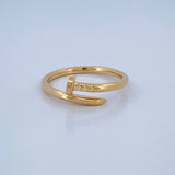 Anillo Clavo 2.75gr / T6 1/2 / Oro Amarillo 18K %