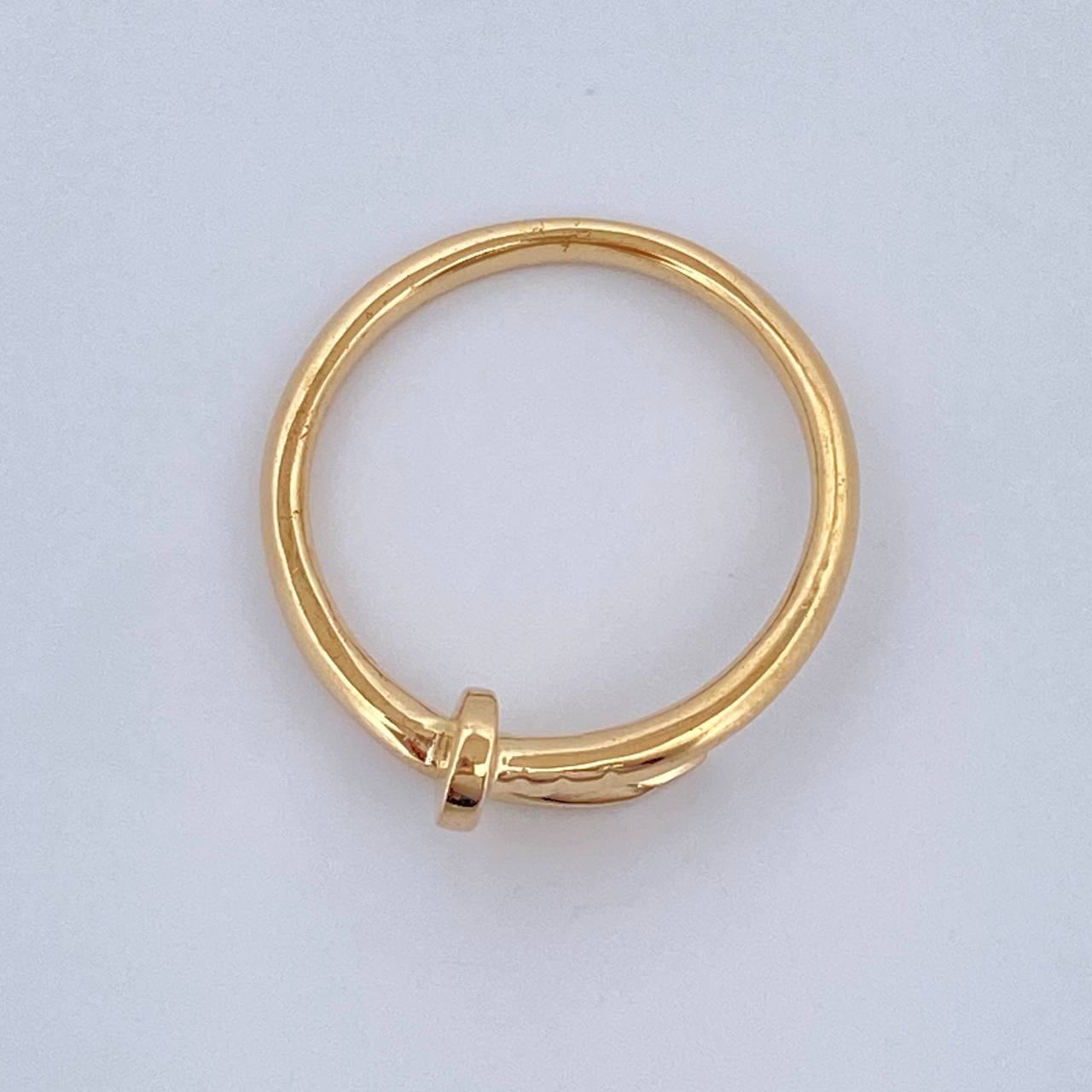 Anillo Clavo 2.75gr / T6 1/2 / Oro Amarillo 18K %