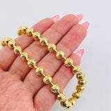 Cadena Militar Diamantada 60gr / 27 1/2 in / 6.9mm Oro Amarillo 18K ©