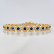 Pulso Tennis 14.35g / 7 3/4 in / 6mm Oro Amarillo 18K