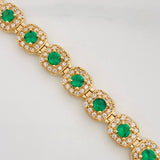 Pulso Tennis 12.15g / 7 in / 6mm Oro Amarillo 18K