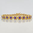 Pulso Tennis 13.25g / 7 1/2 in / 6mm Oro Amarillo 18K
