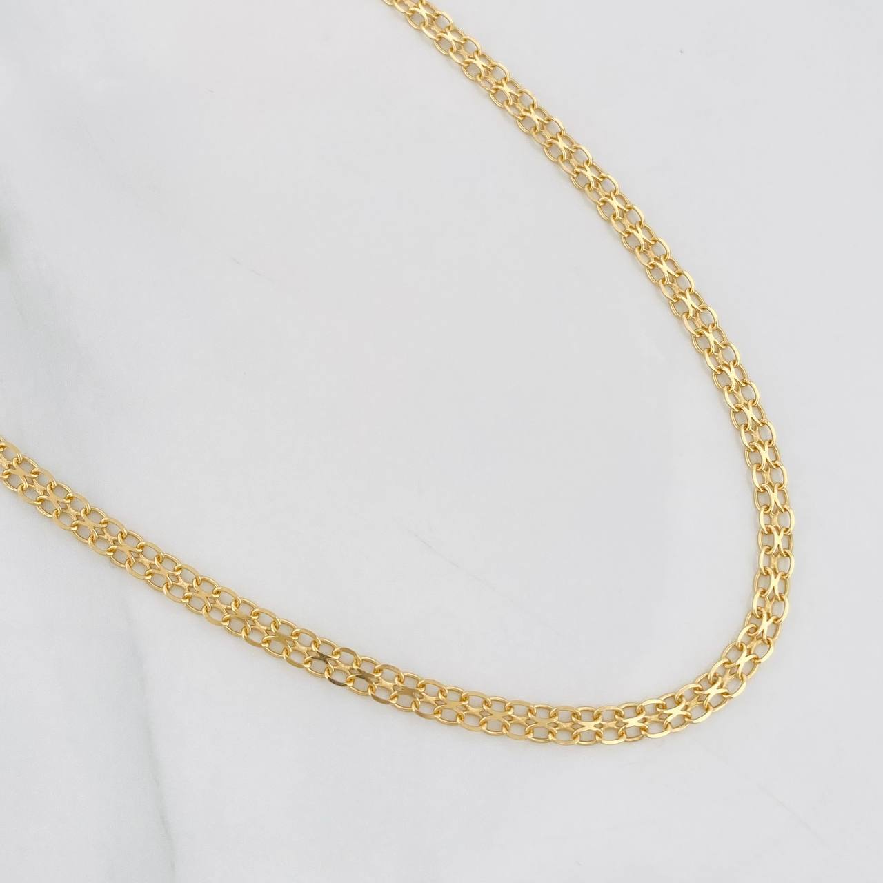 Cadena China 7.05g / 24 in / 2.98mm Oro Amarillo 18K