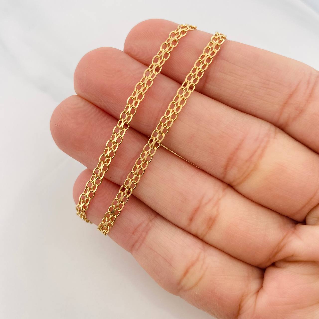 Cadena China 7.05g / 24 in / 2.98mm Oro Amarillo 18K