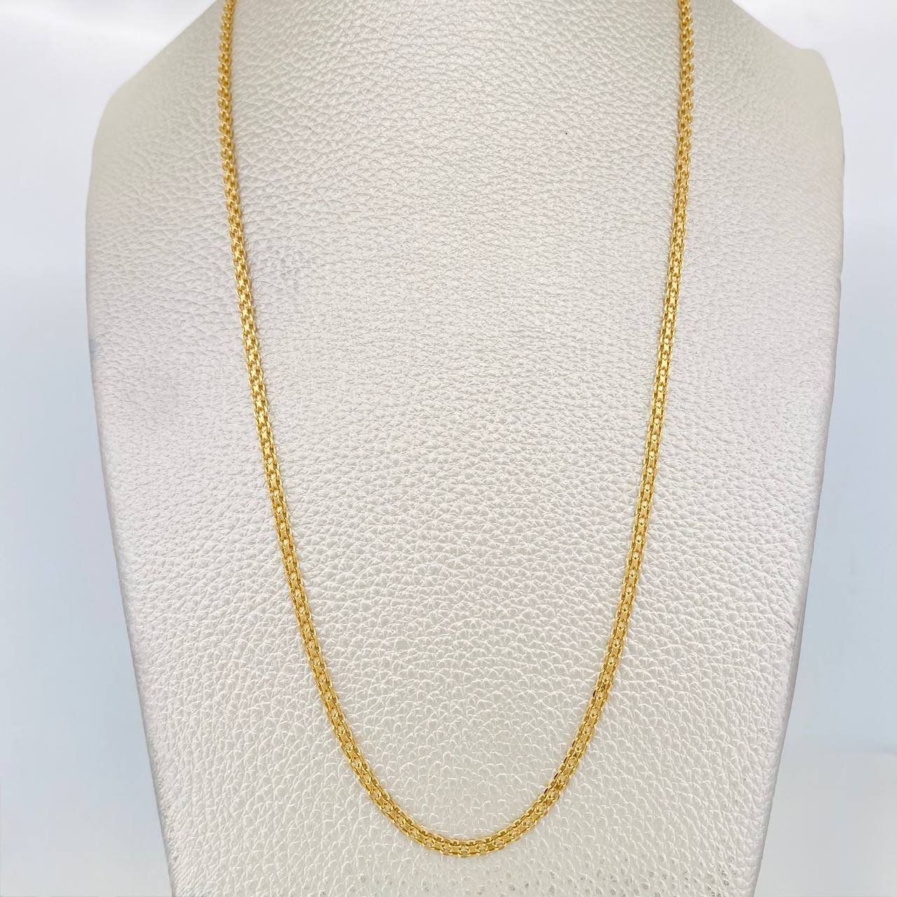 Cadena China 7.4g / 24 in / 2.26mm Oro Amarillo 18K