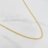 Cadena China 8.95g / 24 in / 2.42mm Oro Amarillo 18K