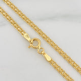 Cadena China 7.4g / 24 in / 2.26mm Oro Amarillo 18K