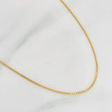 Cadena Veneciana 4g / 20 in / 1.04mm Oro Amarillo 18K