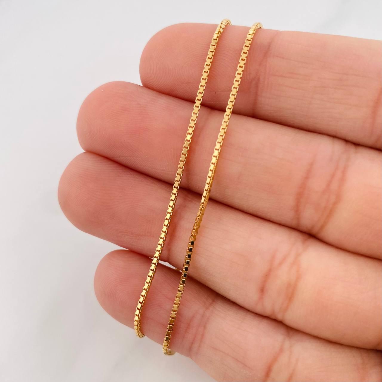 Cadena Veneciana 3.6g / 20 in / 1.01mm Oro Amarillo 18K