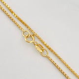 Cadena Veneciana 3.7g / 20 in / 0.9mm Oro Amarillo 18K
