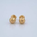 Topos Bola 0.7gr / 6mm Oro Amarillo 18K %