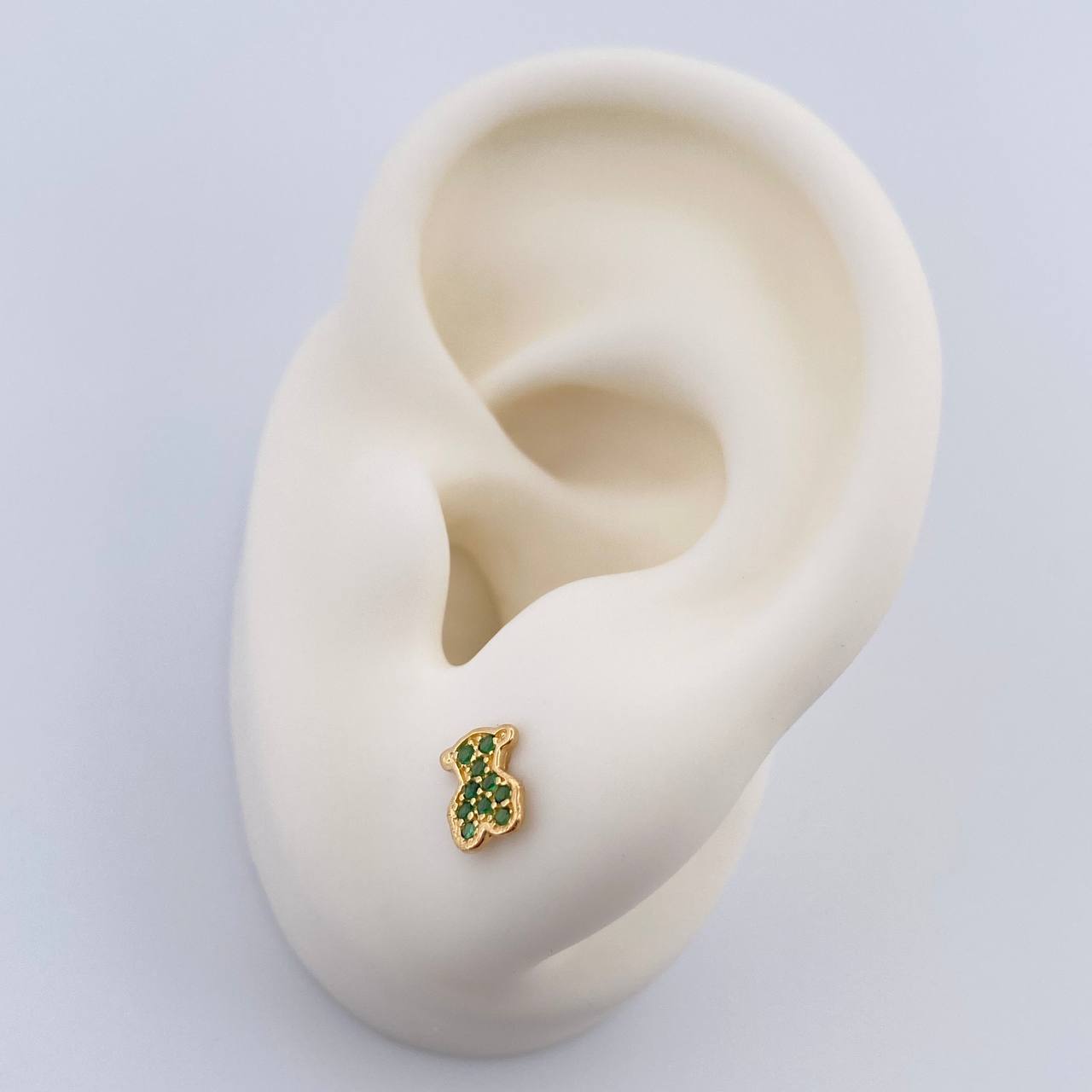 Topos Oso TS 0.85gr / 6mm Oro Amarillo 18K %