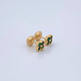 Topos Trebol 1.05gr / 5.32mm Oro Amarillo 18K &