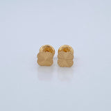 Topos Trebol 0.7gr / 5mm Oro Amarillo 18K %